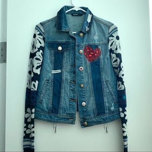 GAELLE exotic denim jacket from Desigual